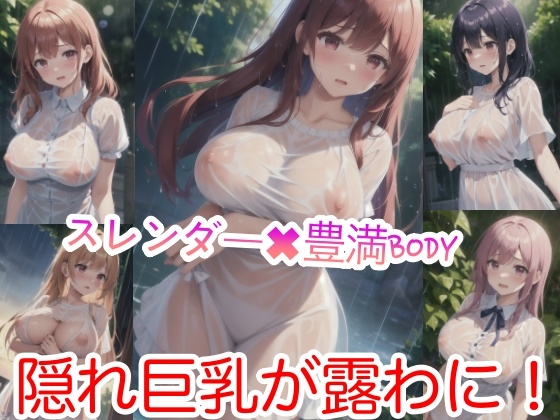 スレンダー×豊満BODY 隠れ巨乳が露わに!